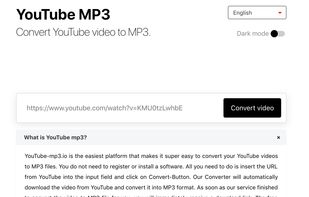 youtube-mp3.io screenshot 1