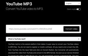 youtube-mp3.io screenshot 1