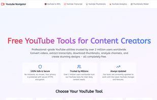 YouTube Navigator screenshot 1