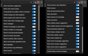 YouTube Suggestion Blocker (YTSB) screenshot 1