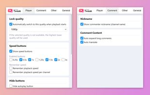YouTube Tweak screenshot 1