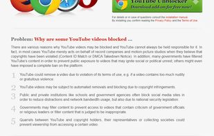 YouTube Unblocker screenshot 1