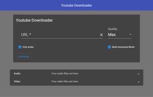 YoutubeDL-Material screenshot 2