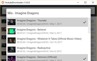 YoutubeDownloader screenshot 2