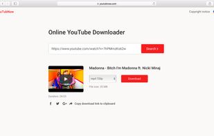 YouTubNow Downloader screenshot 1