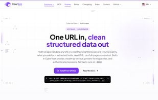 Yozh Scraper screenshot 2