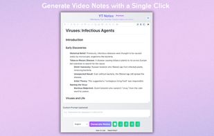 YT Notes screenshot 2