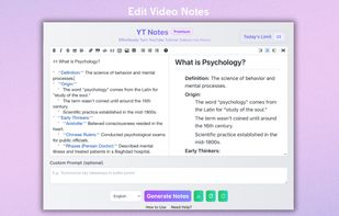 YT Notes screenshot 3