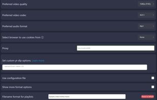 ytDownloader screenshot 1