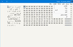 Right-to-left language support — Persian shown