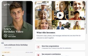 Invite page