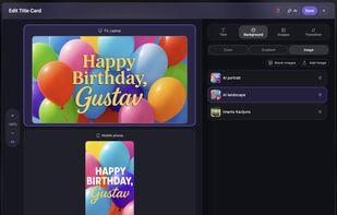 Title editor