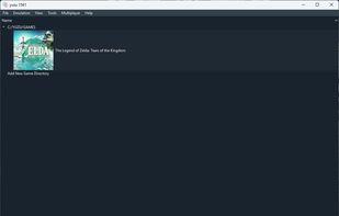 Main Window with games