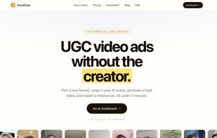 Create UGC video ads in minutes with AI avatars. No filming, no creators, no coordination.
