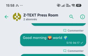 Z-TEXT  screenshot 3
