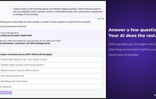 Answer a few questions. Your AI does the rest