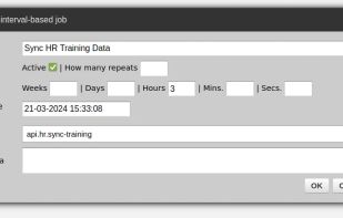 Schedule API integrations.