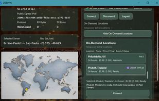 Activated on-demand server