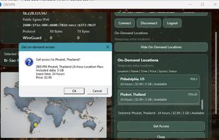 Confirm on-demand access
