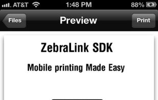 Zebra Utilities screenshot 1