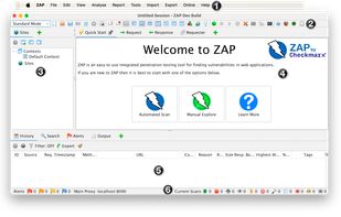Zed Attack Proxy (ZAP) screenshot 1