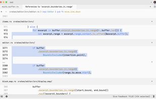 Zed Editor screenshot 1
