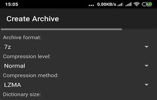 ZeeArchiver screenshot 1