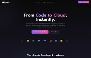 Zeeploy screenshot 1