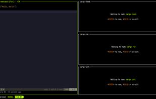 Zellij screenshot 1