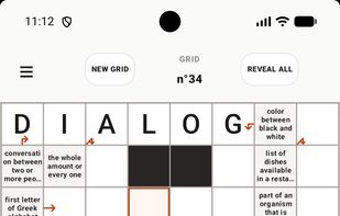 Zen Crossword Puzzles screenshot 1