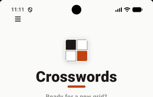 Zen Crossword Puzzles screenshot 1