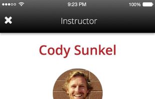 Show off your instructors by providing photos and bios for instructors of each class