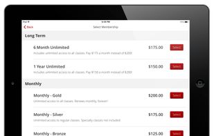 Make it simple for new or existing members to sign up for memberships