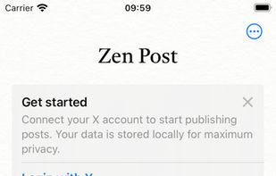 Zen Post screenshot 1
