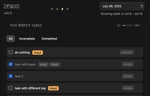 Zendo Task Manager screenshot 2