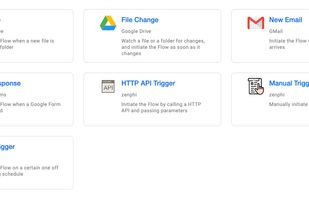 Start a Flow based on various events