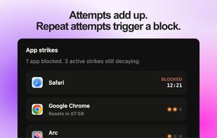 Repeated detections can temporarily block an app