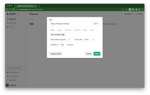 Use the Zeplo console to generate HTTP requests for testing.
