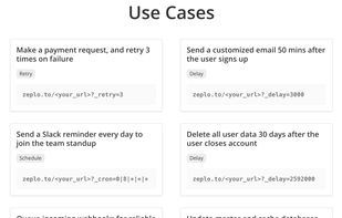 Add URL parameters or headers to the request to control retry and scheduling behavior.