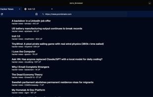 Zero Browser screenshot 1