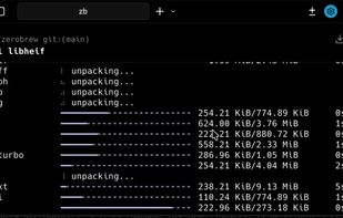 zerobrew screenshot 1