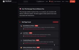 ZeroScam screenshot 1
