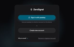 Sign in card