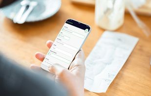 Gather your expenses for reimbursement and those on your corporate credit card, and submit as an expense report for approval: it couldn't be easier