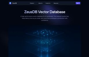 ZeusDB screenshot 1
