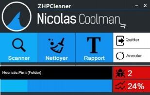 ZHPCleaner screenshot 1