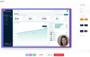 Record your screen and camera in the browser