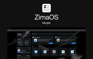 The Dashboard of ZimaOS.