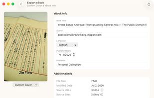 Export EPUB