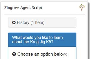 Zingtree screenshot 1